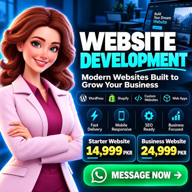 Website Development Karachi | WordPress Shopify Ecommerce Website 0