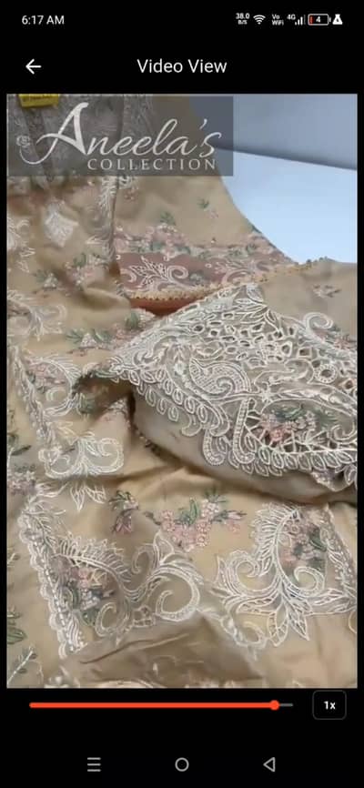 aneela's signature 3 piece dress