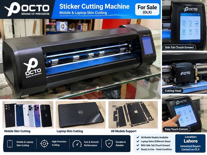 Mobile Sticker cutting machine 0