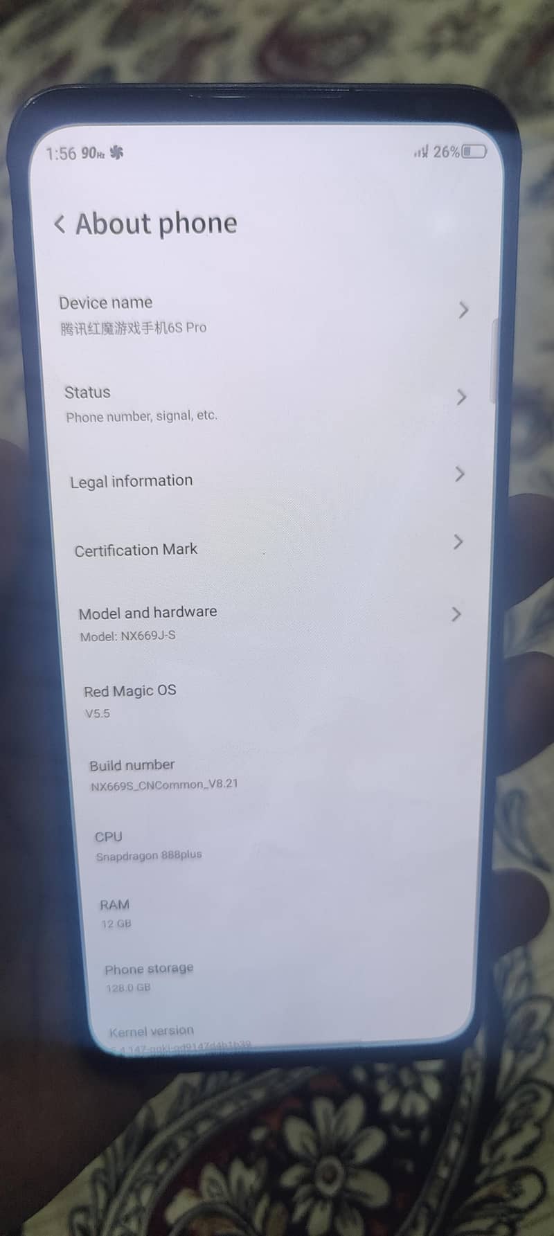 RED MAGIC 6S PRO 5