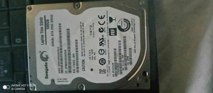 500 GB Hard disk SSHD Mint condition and high speed
