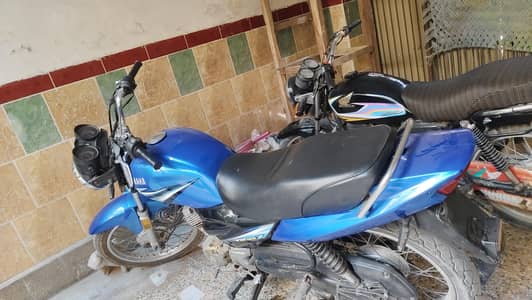Yamaha ybz 125. blue color