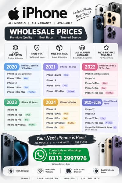 Box pack iPhones