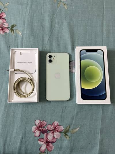 iPhone 12 256gb PTA Approved Complete Box