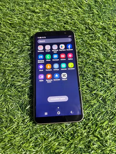 Samsung Mobile J6 PTA approved 3/32 good condition & betry timing