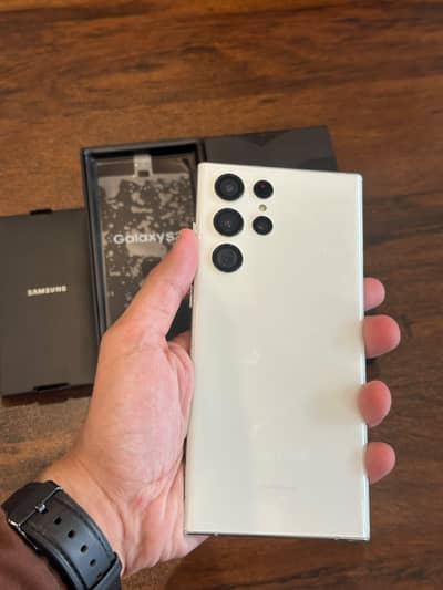 S22 Ultra Dual Sim PTA approved with comple Box