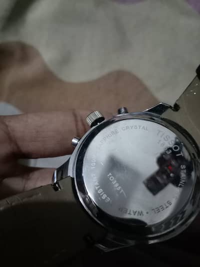 TISSOT 1853, stainless steel, water resistant