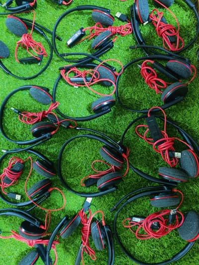 Plantronics Black & red wire 3220 USB headset