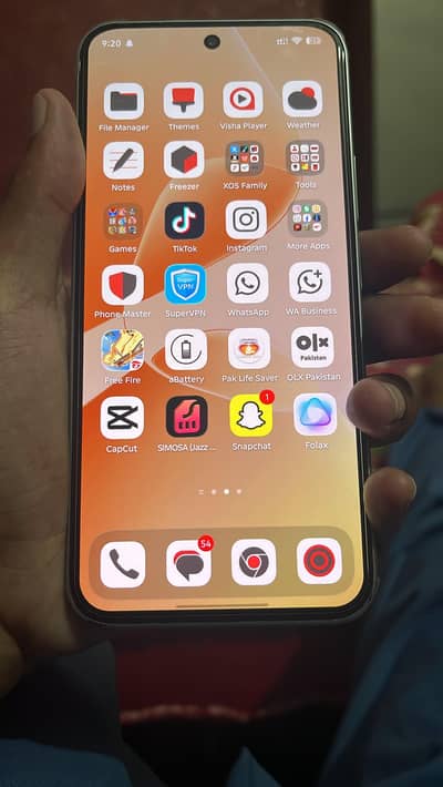 Infinix HOT 60 PRO WITH COMPLETE BOX 3 MONTH WARRANTY REMAIN