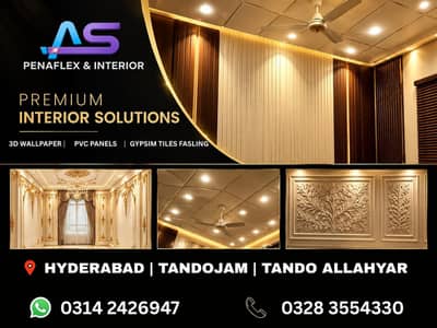 3d Wallpaper | PVC PANELS | FALSE CEILING