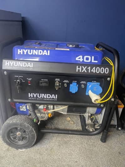 Hyundai HX14000 Generator – 9.5KW – 40L Tank