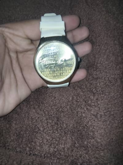 Original Lacoste Valencia Watch - Excellent Condition