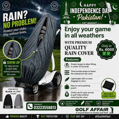 Golf Bag Rain Cover
