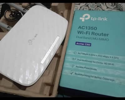 tplink Dual Band Archer C60 5Ghz Router