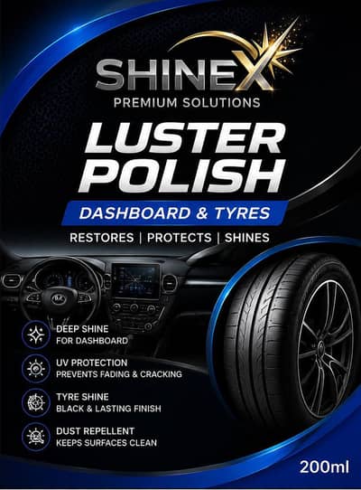 Shinex premium solution luster polish