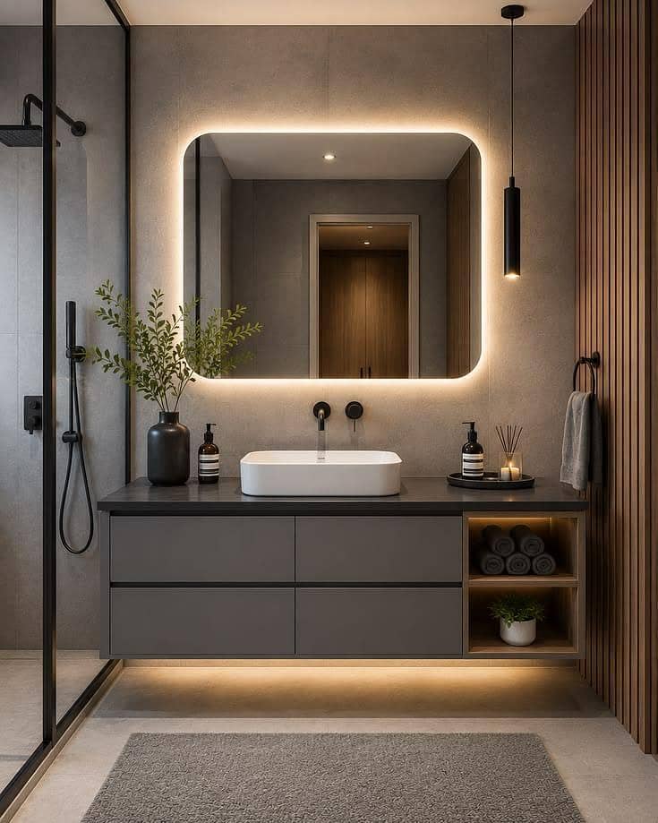 PVC vanity 19