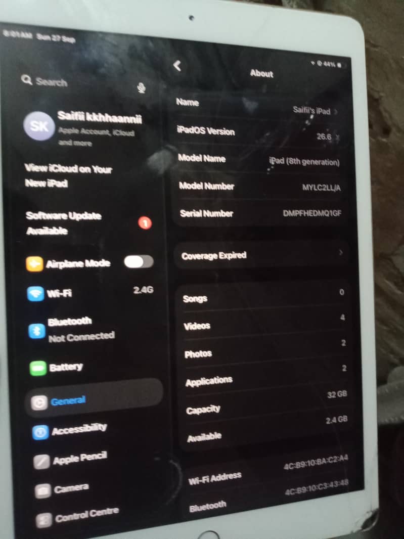 ipad 8 generation 32gb 3