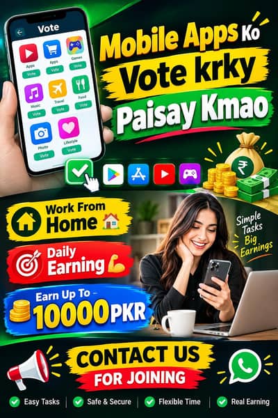 vote app earn money contact me