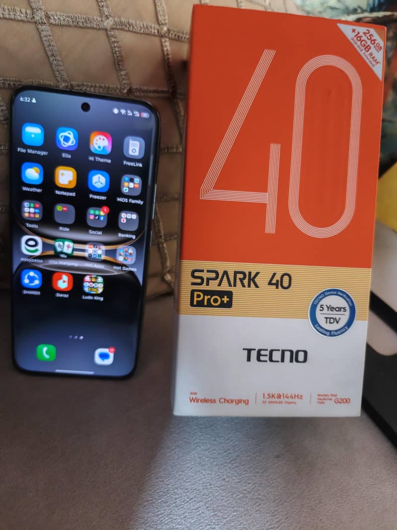 Tecno Spark 40 pro plus 1