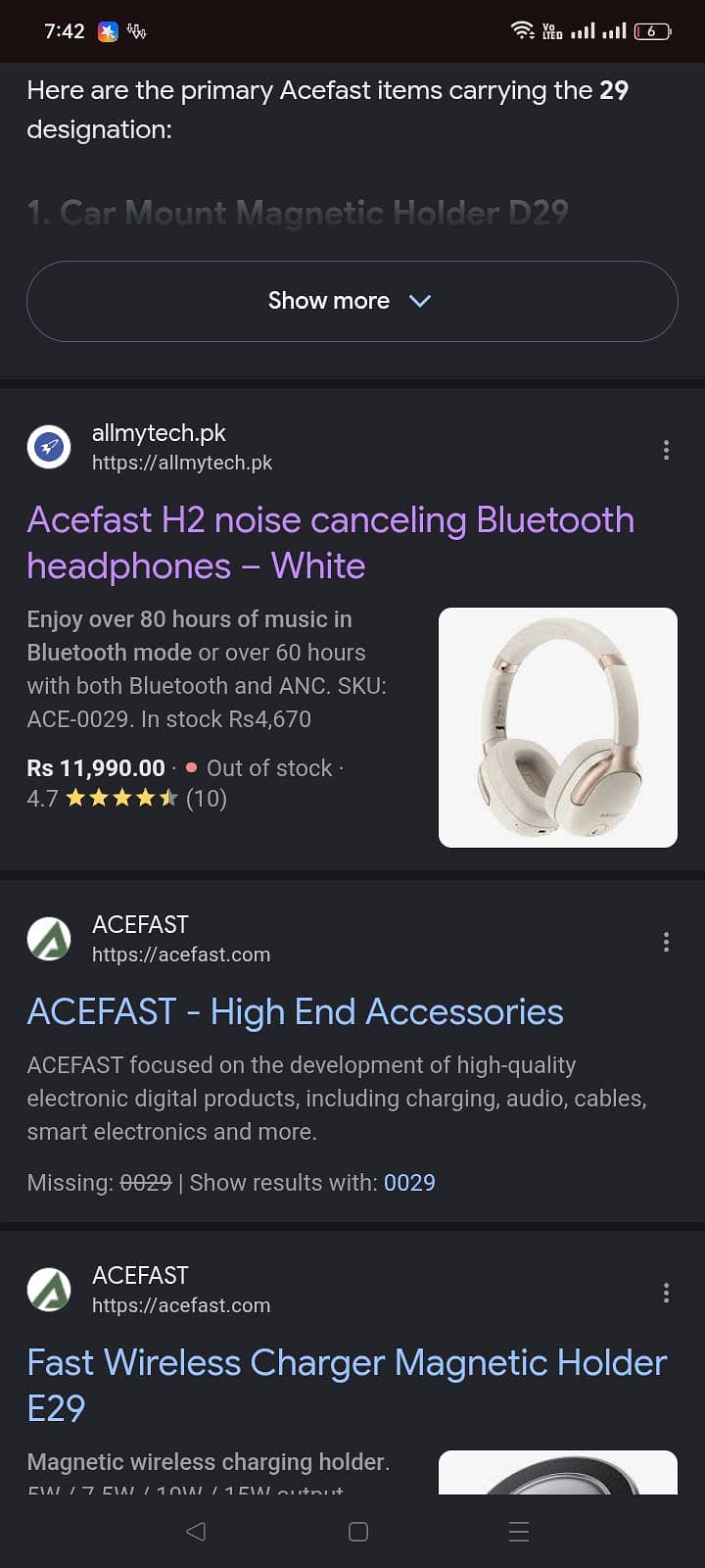 Acefast  Headphone 3