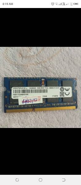 Ram DDR3L 8 GB