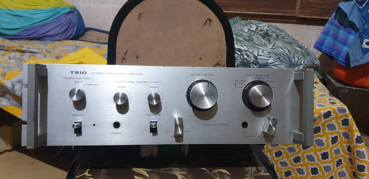 trio stereo amplifier 0