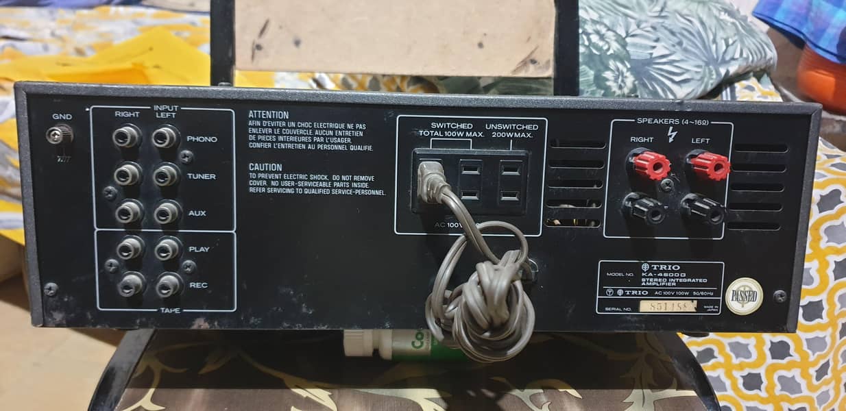 trio stereo amplifier 2