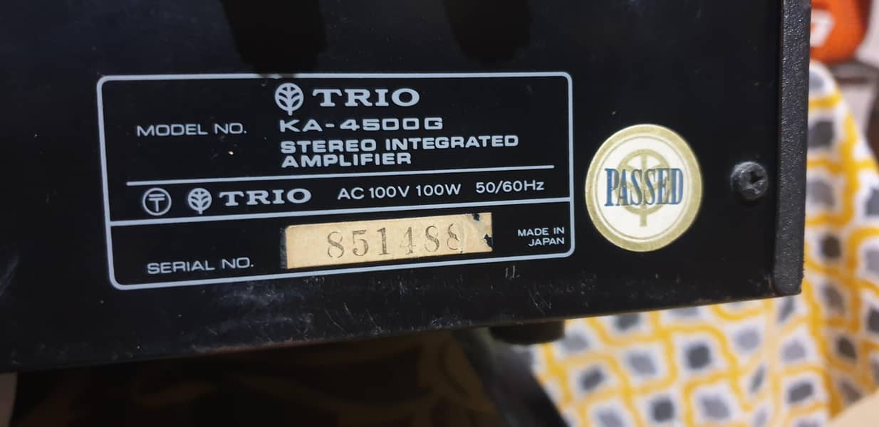 trio stereo amplifier 4