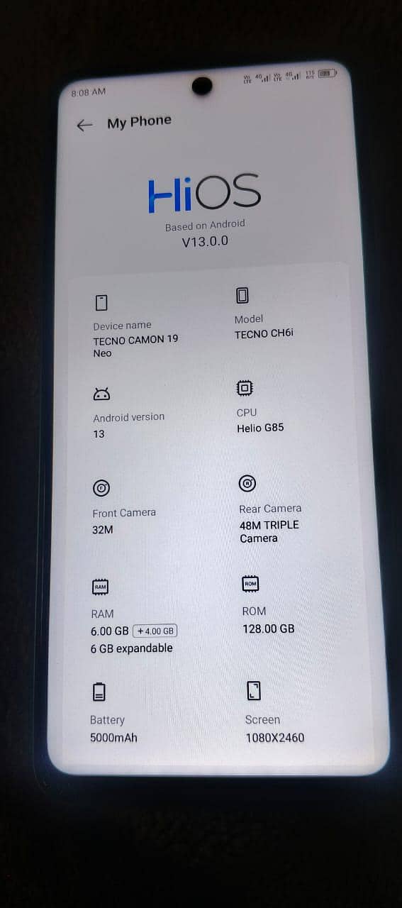 Tecno Camon 19 6