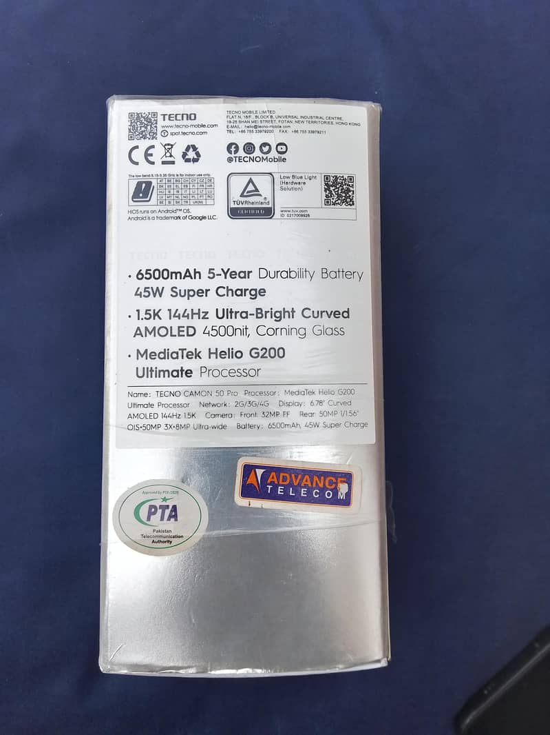 Tecno Camon 50 Pro 3