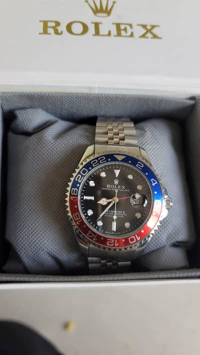 luxury watch rlx pepsi bezel