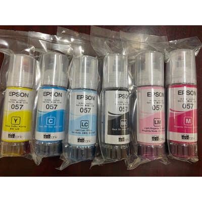 Epson 6 color ink original bottles L8050 ka box sa