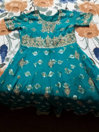 Lehanga 25k seagreen pashwaz 20k grey frock 5k tea pink dress 10