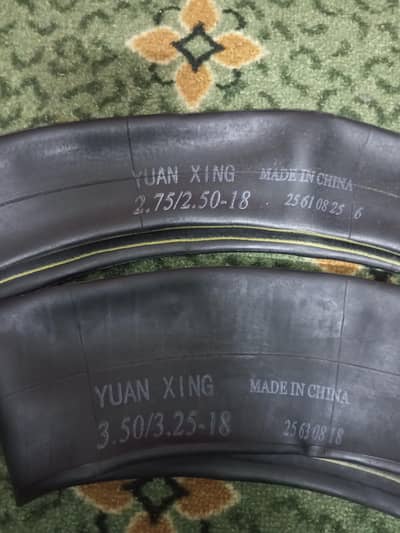 Yuan Xing Motorcycle Tubes 2.75-18 / 2.50-18 | 3.25-18 / 3.50-18