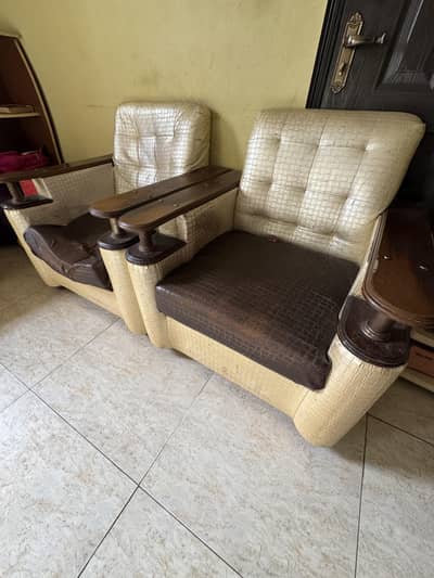 2 sofa set 7 seter