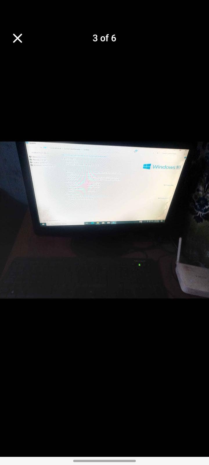complete running setup pc cpu monito 2