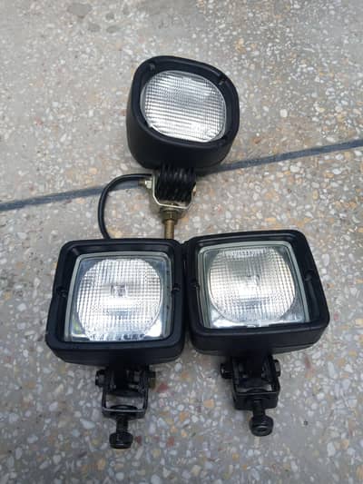 Original HELLA Imported 24V Heavy Duty Work Lights – 3 Pcs
