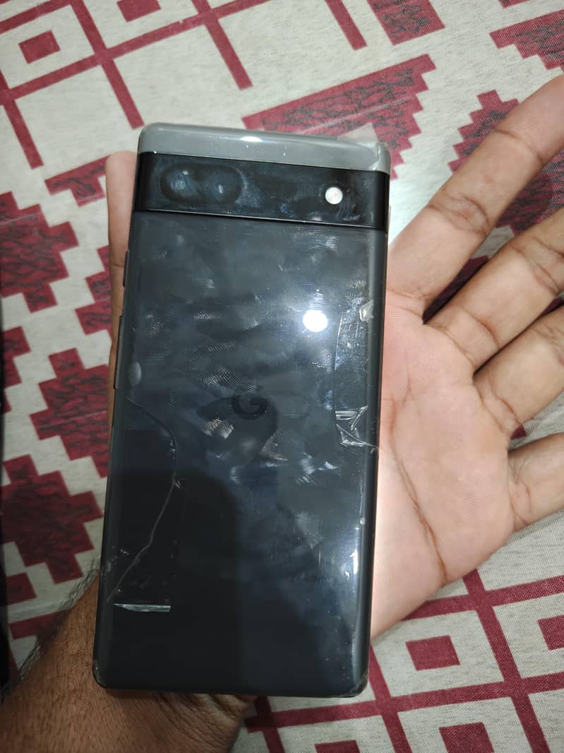 Google Pixel 6a just panel damage 2