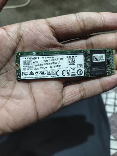 512 GB M. 2 SSD