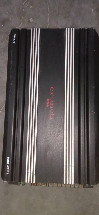 Car audio amplifier . made in USA