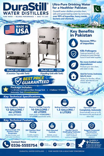 Imported Water filters/Distillers/Purifiers