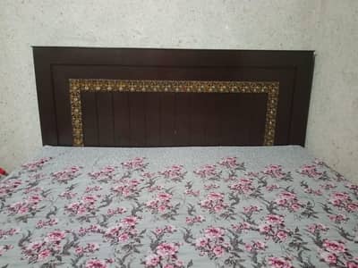 Double Bed with Mattress For Sale
