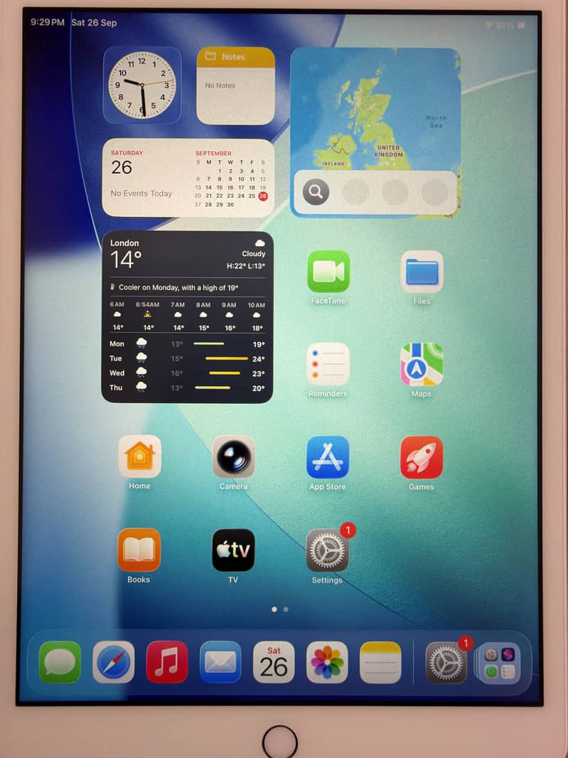 ipad 8th generation with box 1
