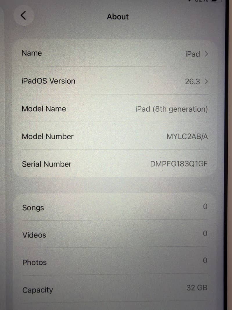 ipad 8th generation with box 3