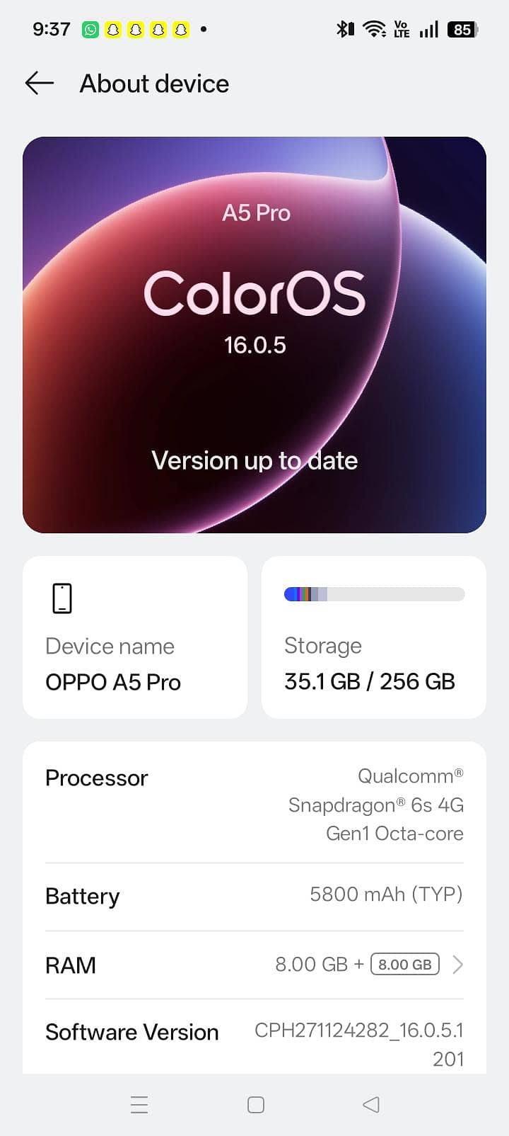 OPPO A5 Pro 6