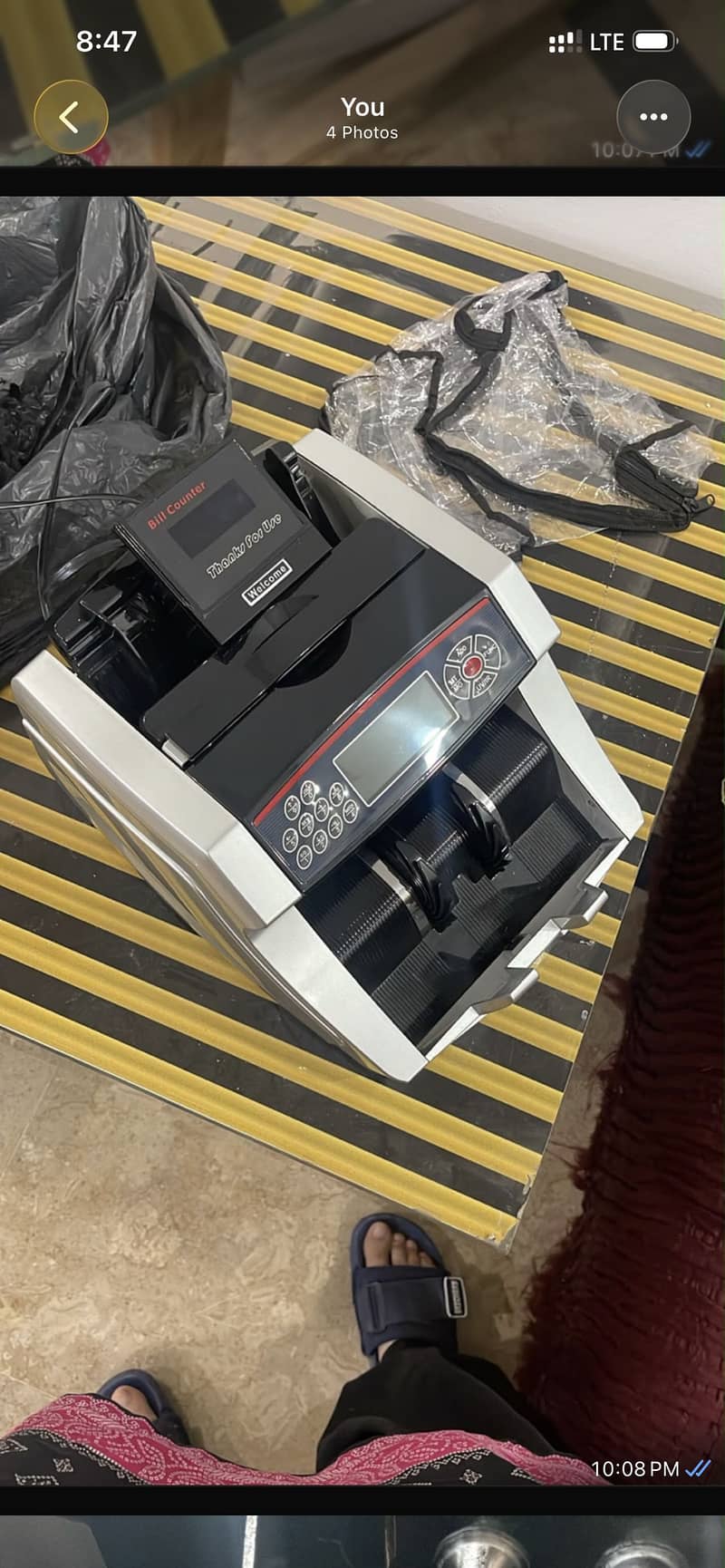Money counting machine 1