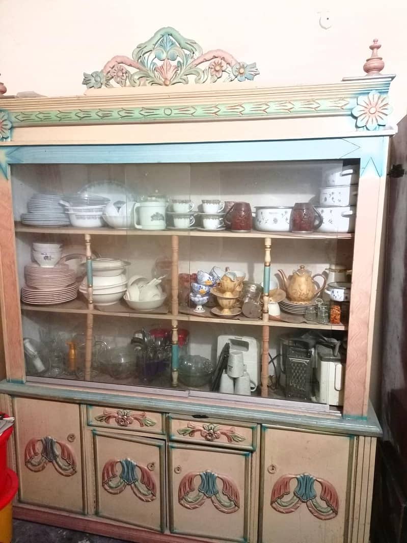 DOUBLE BED + DRESSING + SHOWCASE 3