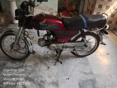 Honda cd 70 model 2018