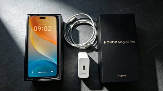 Honor Magic 6 Pro 16GB/512GB Non PTA Sim Time over Excellent Condition