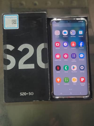 Samsung Mobile S20 Plus with Box